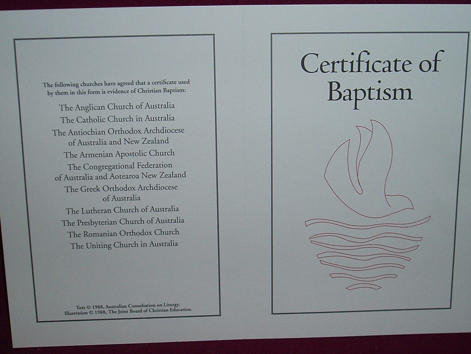 Baptismal Certificate in Australia: Everything You Need to Know