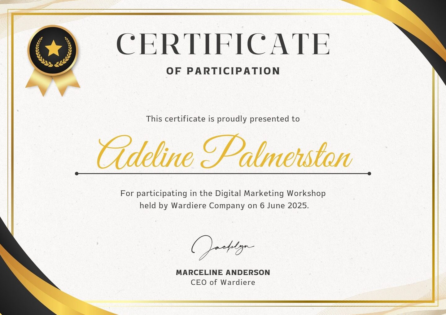 Image 3 for Share Certificate Template Australia