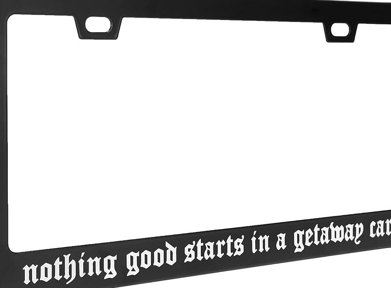 Enhance Your Vehicle with a Sleek License Plate Frame - Top Picks!