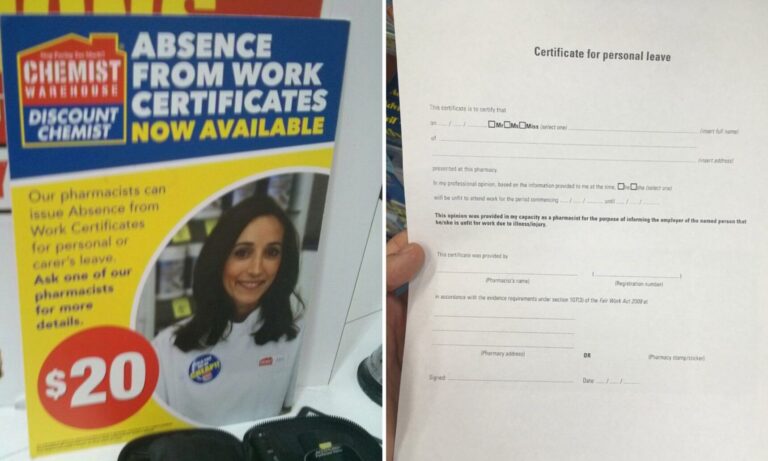Everything You Need to Know About Doctor Certificates at Chemist Warehouse