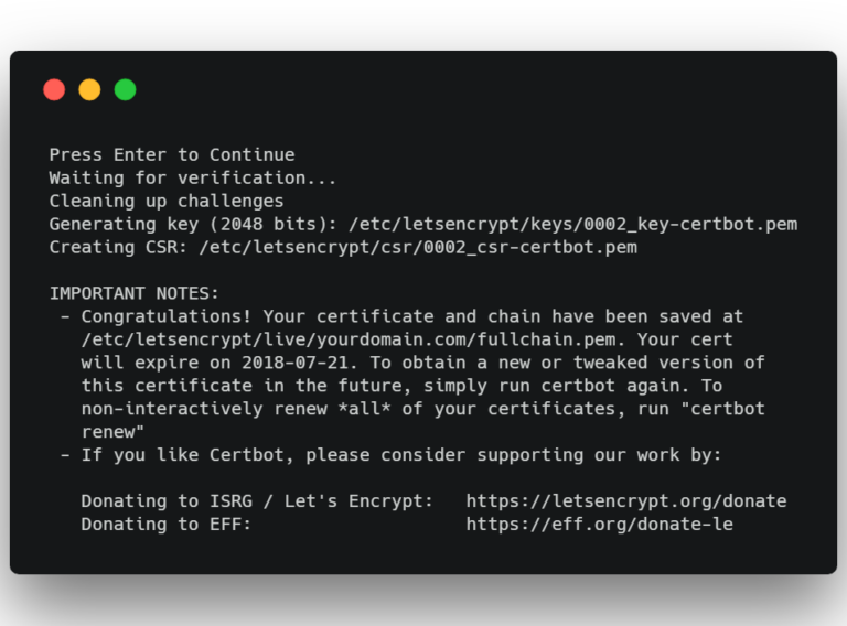 Optimizing Your Website Security: A Guide to Certbot Test Certificates